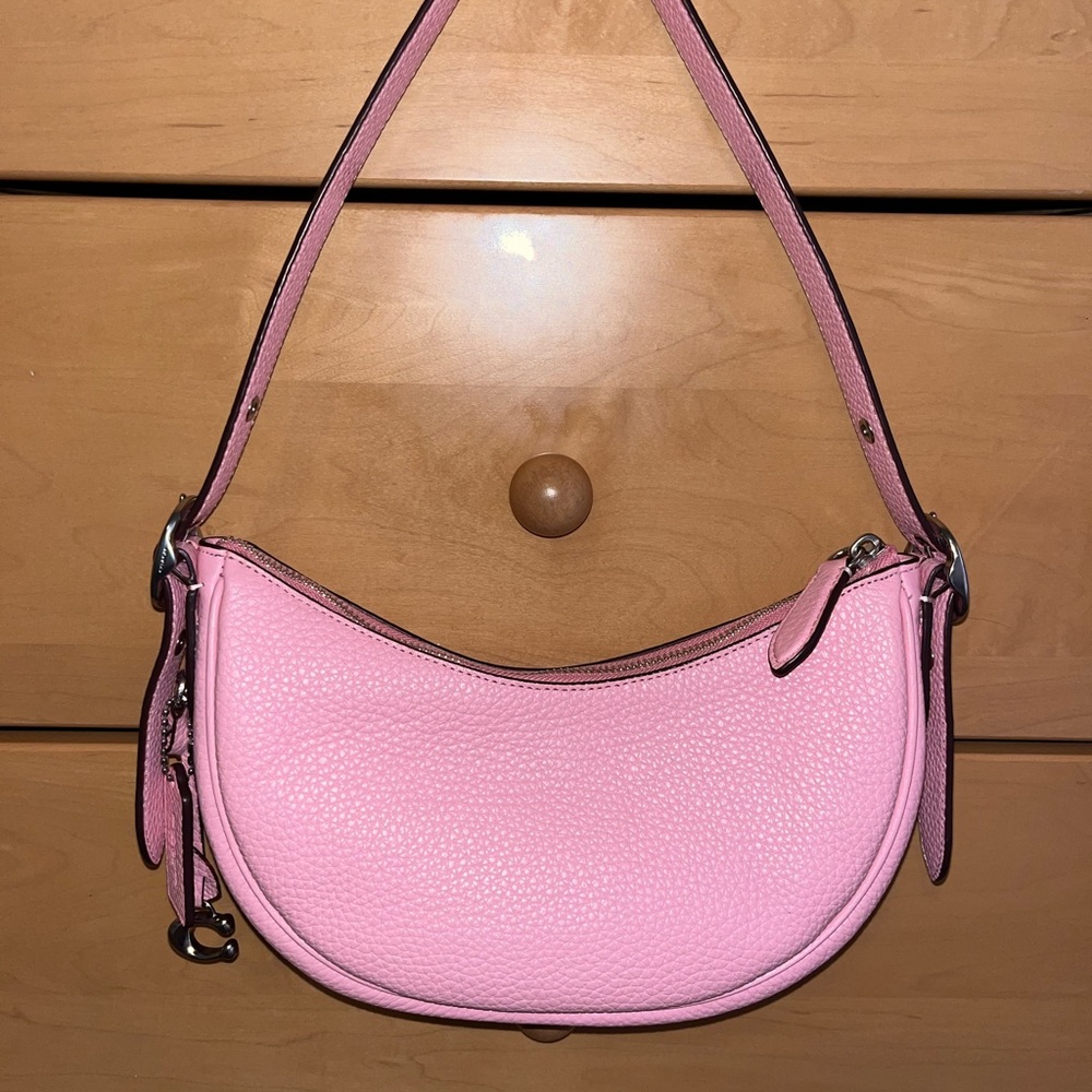 Coach pink Luna bag